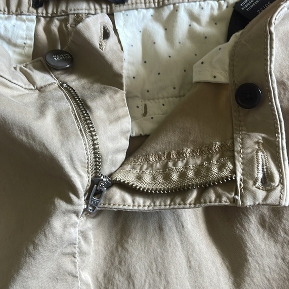 Scotch & Soda chinos sz 30  tan/khaki chinos in lightweight cotton/elastane - Picture 8 of 10